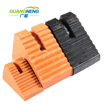 Parking Lift Trailer Wheel Chock Rubber Chock